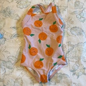 Hanna Andersson Orange One Piece Swim